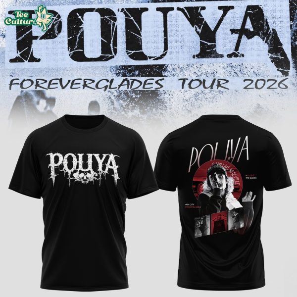 Pouya Foreverglades Tour 2026 Vintage Tee Edition V2