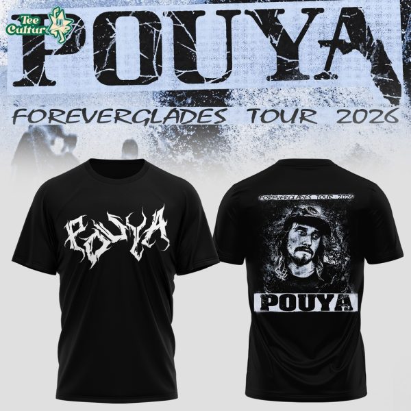 Pouya Foreverglades Tour 2026 Vintage Tee Edition V3