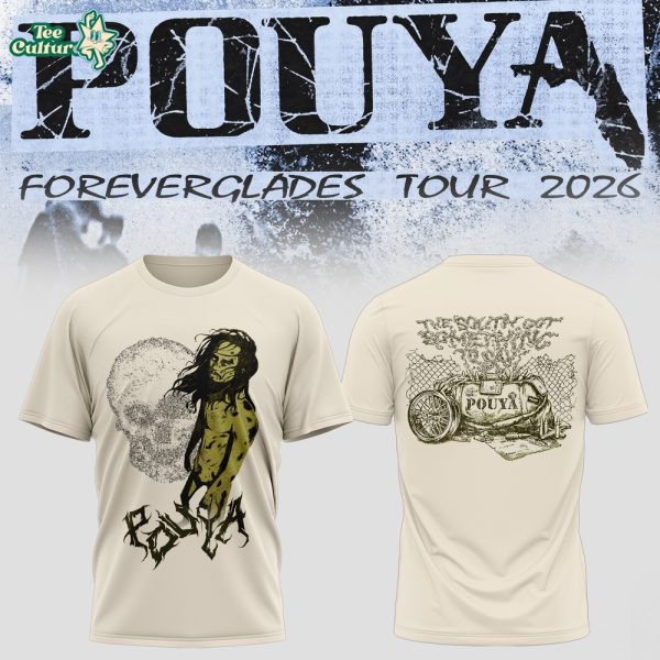 Pouya Foreverglades Tour 2026 Vintage Tee Edition V4