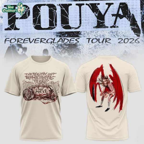 Pouya Foreverglades Tour 2026 Vintage Tee Edition V5