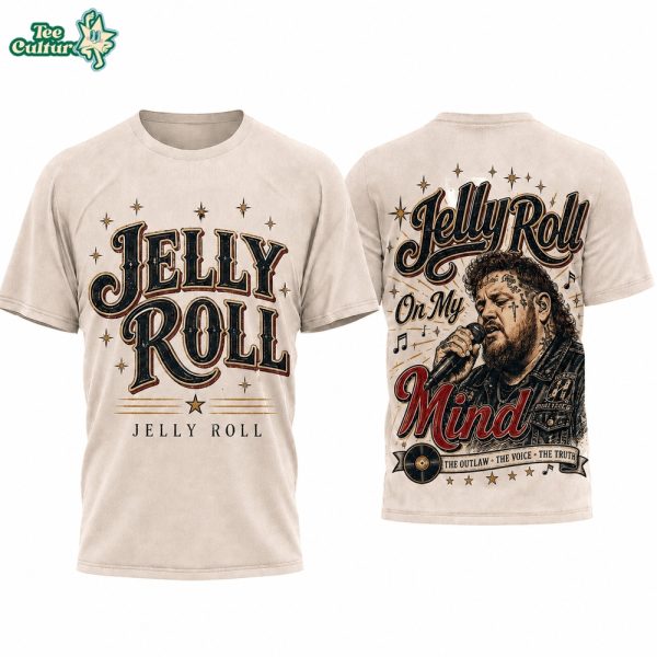 Premium Jelly Roll On My Mind 3D Shirt TD by Teesculture.com