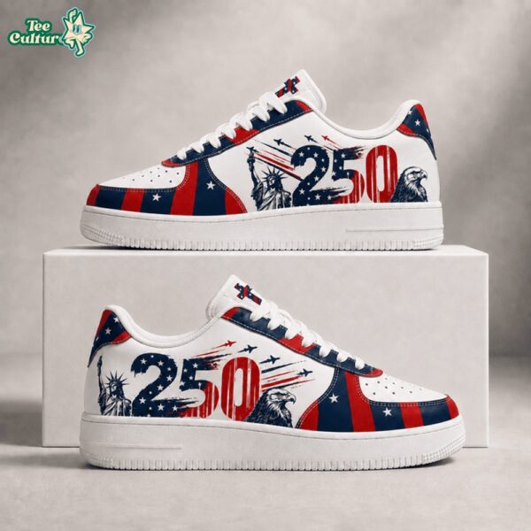 Resger America 250 Liberty Air Force 1 Custom Sneakers VH63-TM