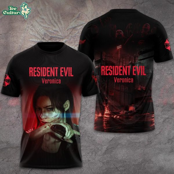 Resident Evil Code: Veronica 3D T-Shirt 2026