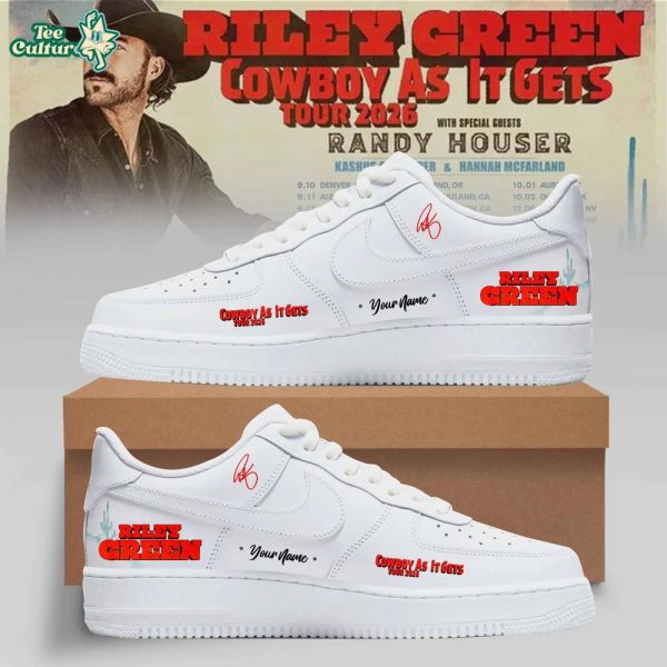Riley Green Cowboy As It Gets Tour 2026 Limited Edition Shoes V2