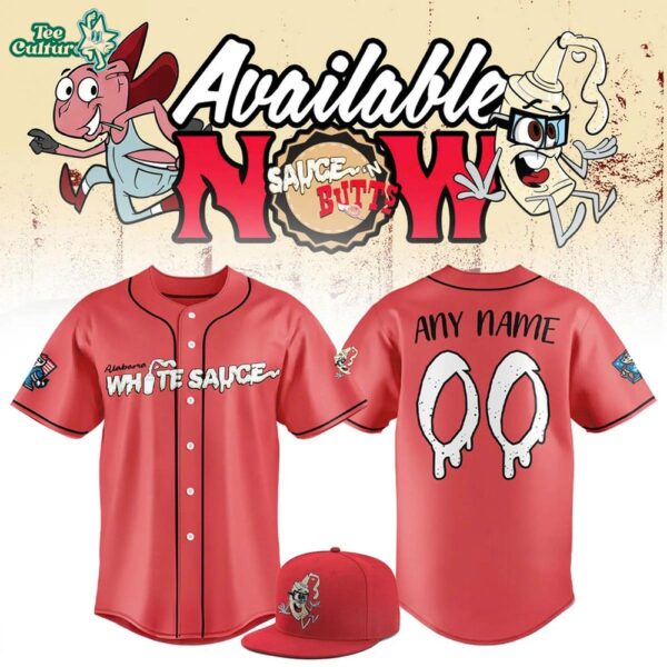 Rocket City Trash Pandas Alabama White Sauce Limited Edition Custom Baseball Jersey
