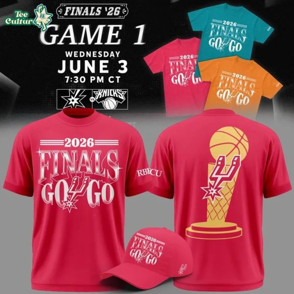 San Antonio Spurs 2026 - FINALS GAME 1 T-Shirt