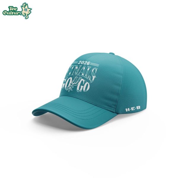 San Antonio Spurs 2026 NBA Finals Cap Orange by Teesculture.com