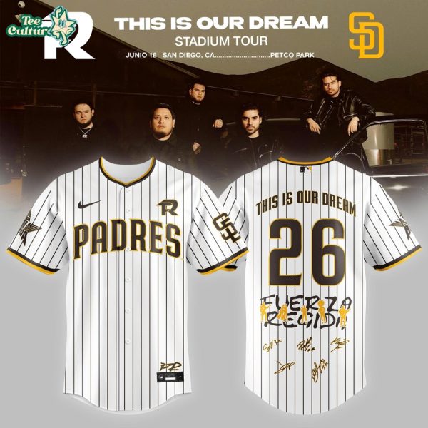 San Diego Padres Fuerza Regida This Is Our Dream Limited Edition Jersey