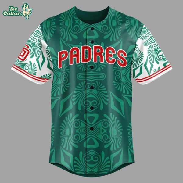 San Diego Padres Mexican Heritage Night 2026 Baseball Jersey by Teesculture.com