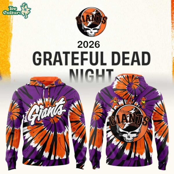 San Francisco Giants Grateful Dead Night 2026 Special Edition Hoodie V2