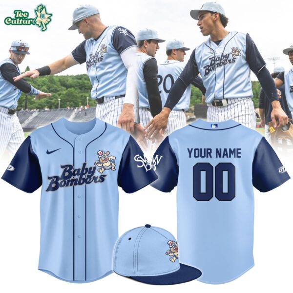 Scranton/Wilkes-Barre RailRiders Baby Bombers Baseball Jersey