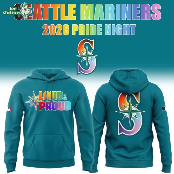 Seattle Mariners 2026 Pride Night Hoodie