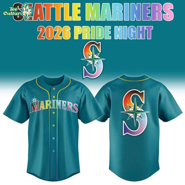Seattle Mariners 2026 Pride Night Jersey
