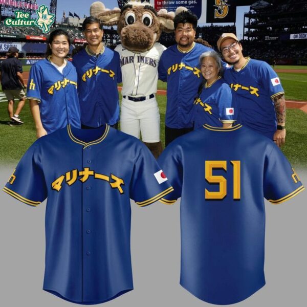 Seattle Mariners Japanese Heritage Day 2026 Limited Edition Baseball Jersey