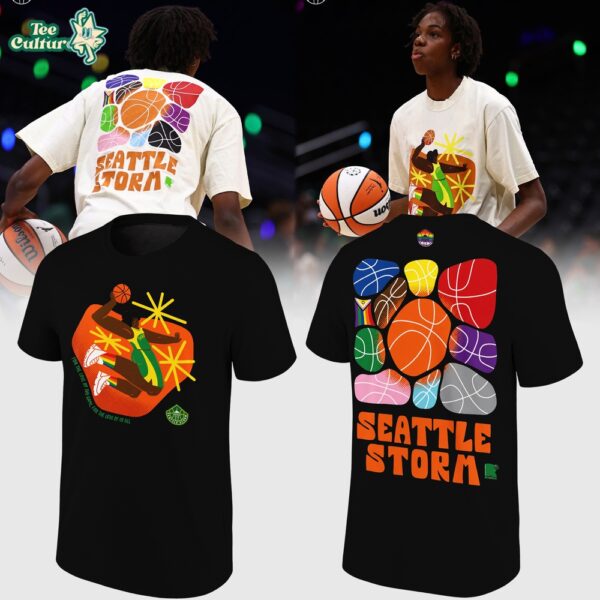 Seattle Storm Pride Night 2026 Limited Edition Black Shirt