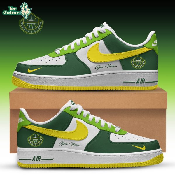 Seattle Storm WNBA Edition Nike Air Force 1 Low Custom For Fans