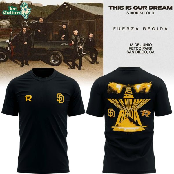 Special 2026 San Diego Padres x Fuerza Regida T-Shirt