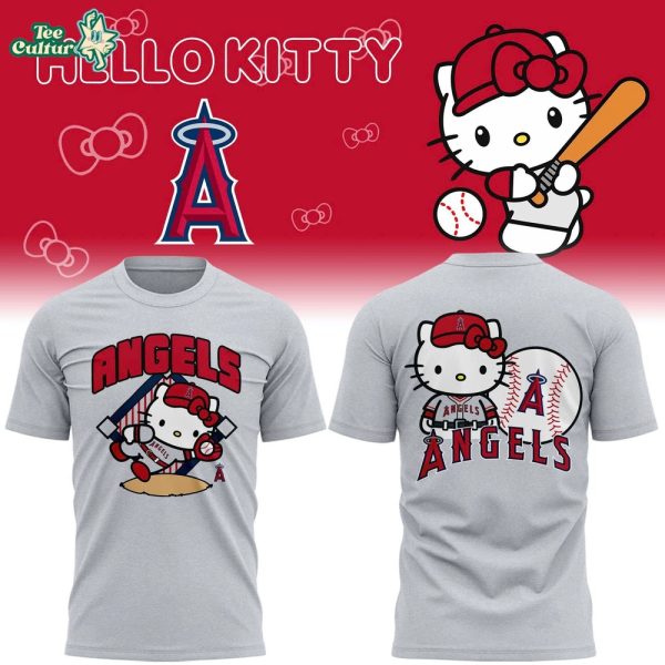 Special Edition Los Angeles Angels Hello Kitty Day T-shirt
