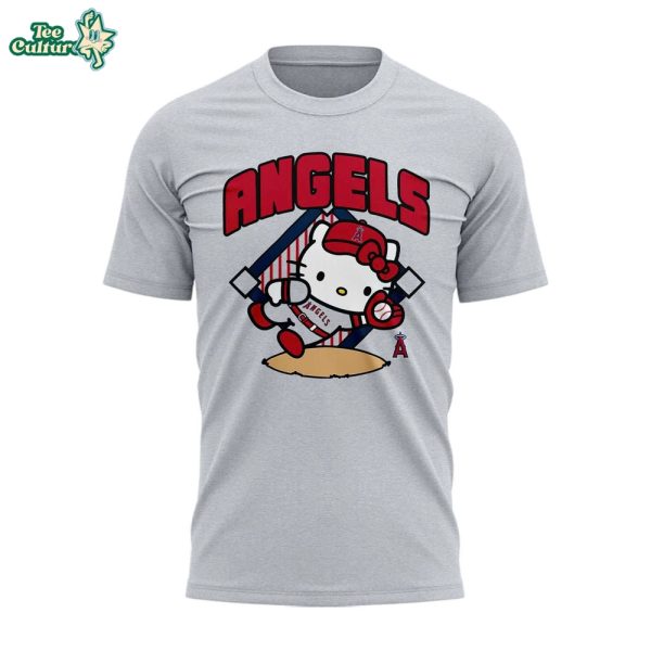 Special Edition Los Angeles Angels Hello Kitty Day Tshirt by Teesculture.com