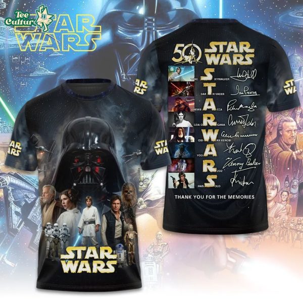 Star Wars 50th Anniversary 3D Apparel
