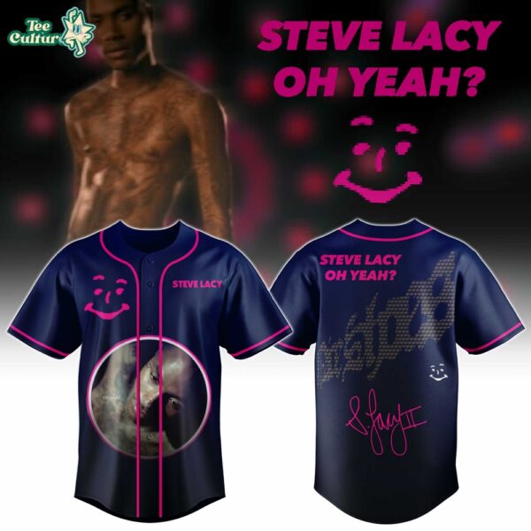 Steve Lacy Special Album "Oh Yeah" 2026 Limited Edition Baseball Jersey