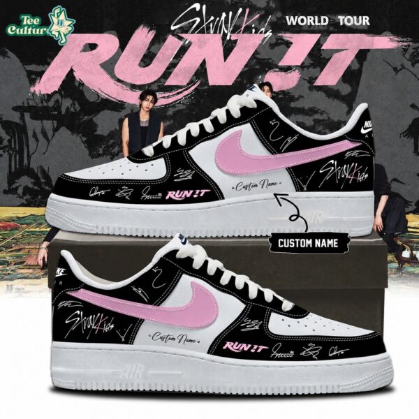 Stray Kids 2026 World Tour Run It Premium AF1 Shoes V4