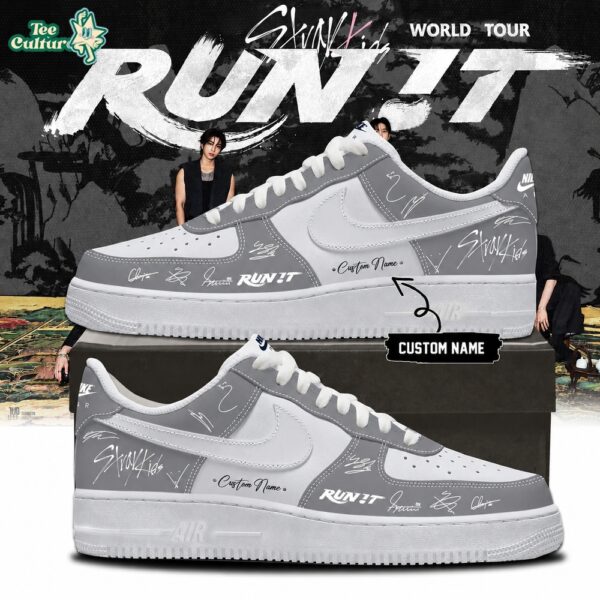 Stray Kids Run It 2026 Air Force 1 Collector Sneakers V5