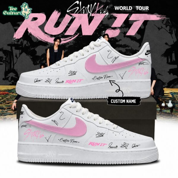 Stray Kids Run It World Tour 2026 AF1 Limited Sneakers V3