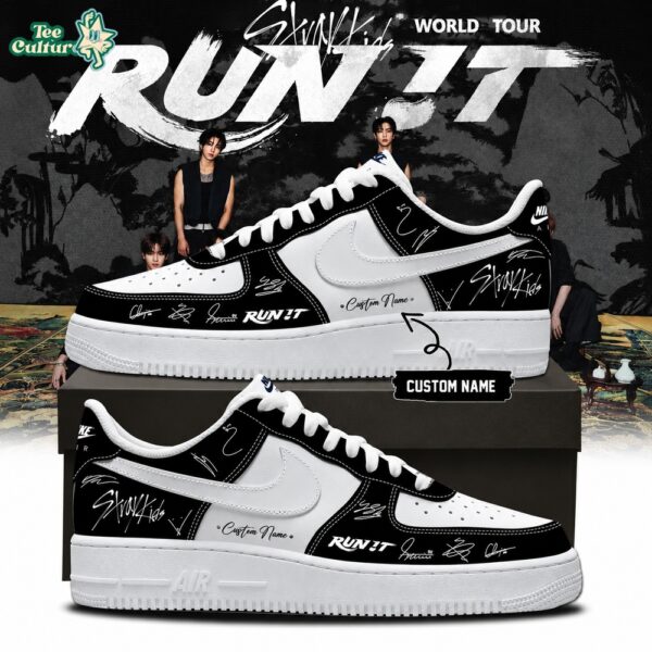 Stray Kids World Tour Run It 2026 Limited Edition Air Force 1 Sneakers V2