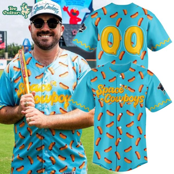 Sugar Land Space Cowboys 2026 Hot Dog Night Special Baseball Jersey