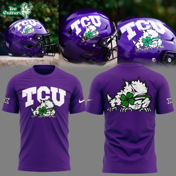 TCU Horned Frogs 2026 Ireland Game Limited Edition Purple Shirt