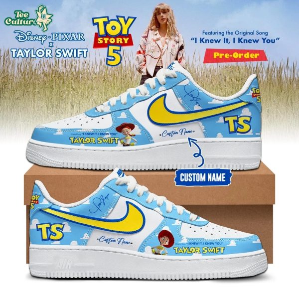 Taylor Swift x Toy Story 5 “I Knew It, I Knew You” Blue AF1 Shoes