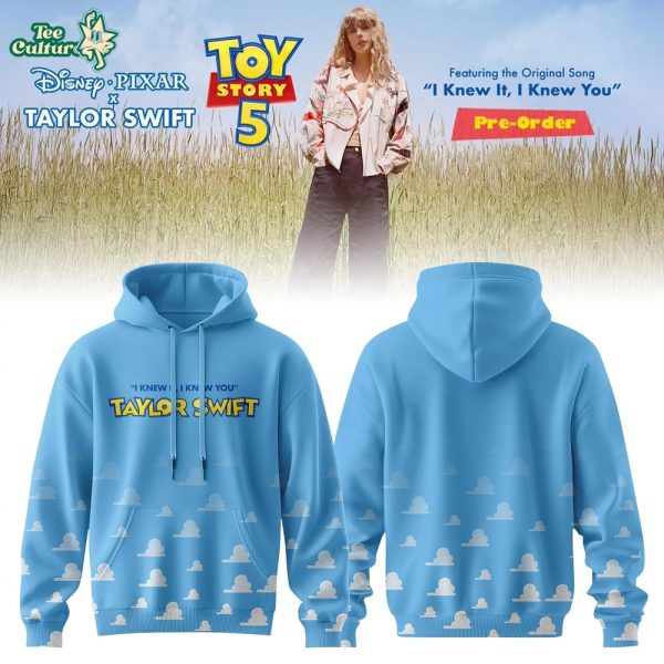 Taylor Swift x Toy Story 5 “I Knew It, I Knew You” Blue Hoodie