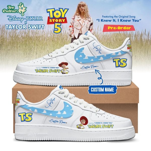 Taylor Swift x Toy Story 5 “I Knew It, I Knew You” White AF1 Shoes