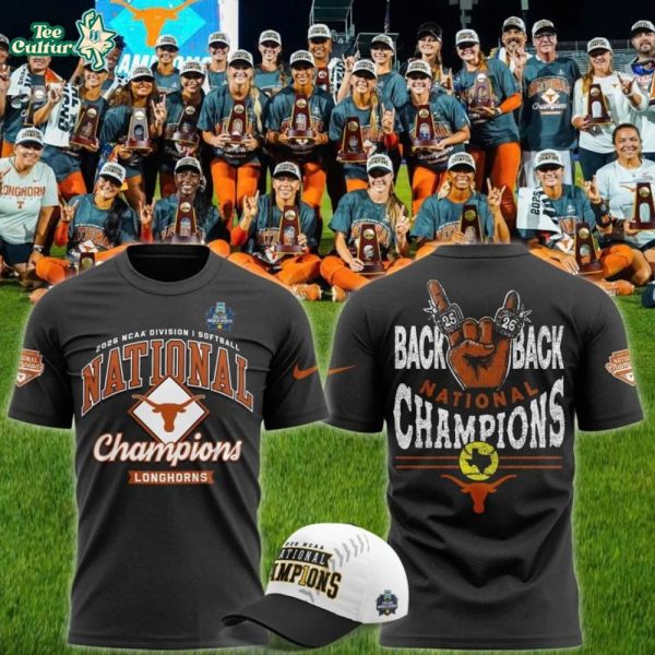 Texas Longhorns 2026 Softball National Champions Shirt