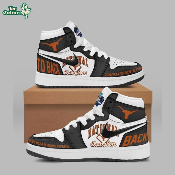Texas Longhorns 2026 Softball National Champions Special Air Jordan 1