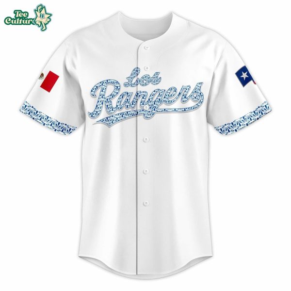 Texas Rangers 2026 Mexican Heritage Night Jersey Custom by Teesculture.com