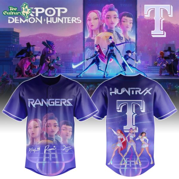 Texas Rangers K-Pop Demon Hunters Jersey