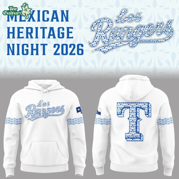 Texas Rangers Mexican Heritage "Los Rangers" Hoodie