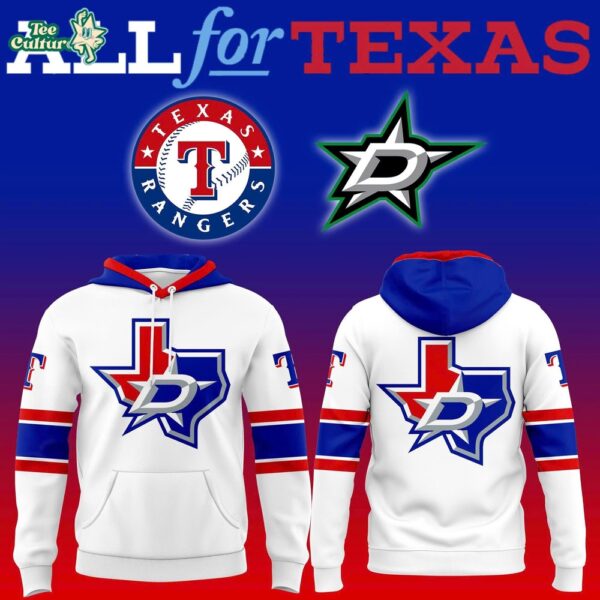Texas Rangers x Dallas Stars Night 2026 Hoodie