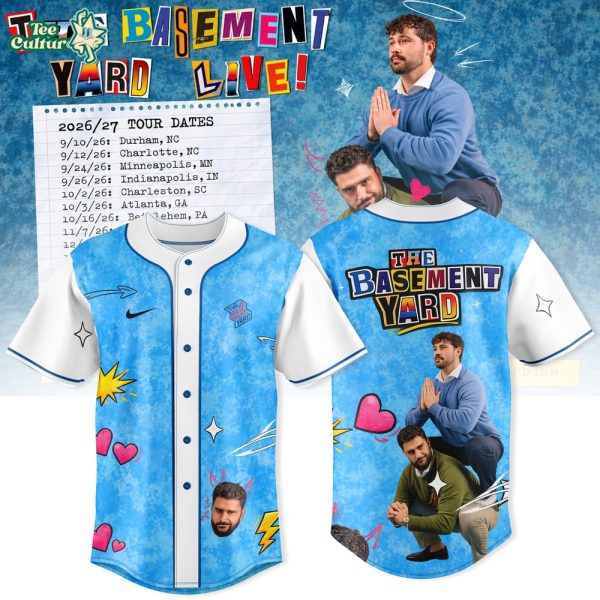 The Basement Yard Live 2026 Special Baseball Jersey by Teesculture.com