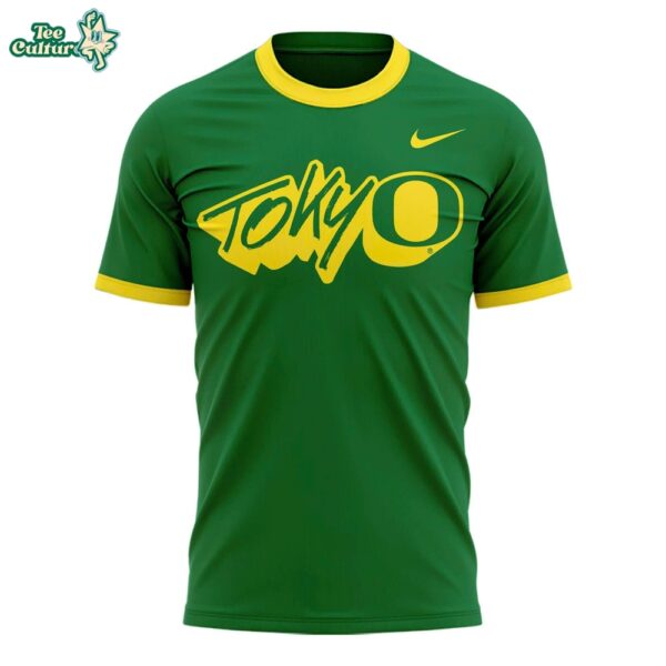 Tokyo Oregon Football Showcase 2026 Graphic TShirt by Teesculture.com