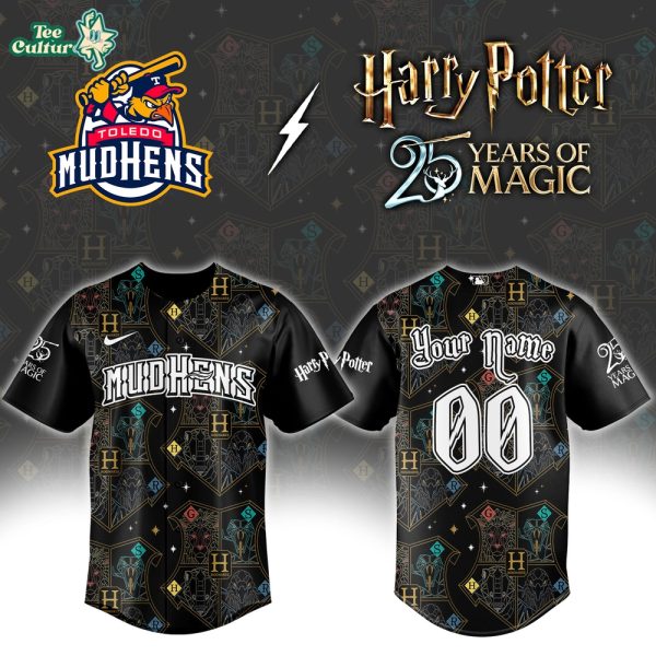 Toledo Mud Hens x Harry Potter Night '25 Years of Magic' Custom Baseball Jersey