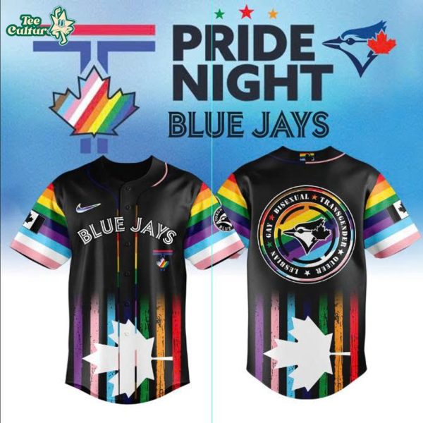 Toronto Blue Jays x Celebrate Pride Month 2026 Black Jersey Limited Edition V1
