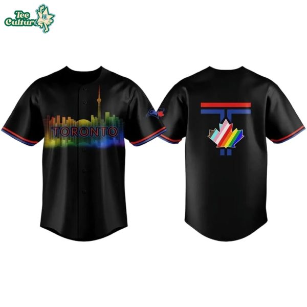 Toronto Blue Jays x Celebrate Pride Month 2026 Black Jersey Limited Edition V3