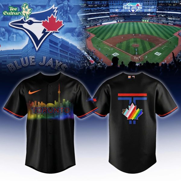 Toronto Blue Jays x Pride Month 2026 Jersey Limited Edition Black