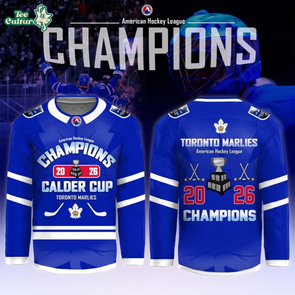 Toronto Marlies x American Hockey League Champions Edition Jersey