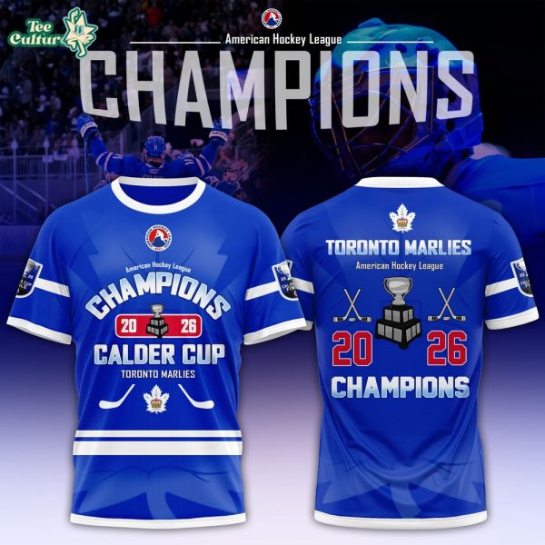 Toronto Marlies x American Hockey League Champions Edition T-Shirt