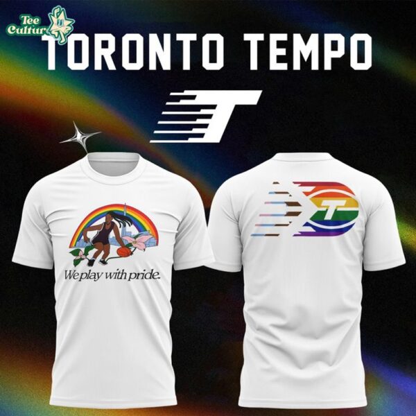 Toronto Tempo WNBA Pride 2026 Limited Edition White Shirt