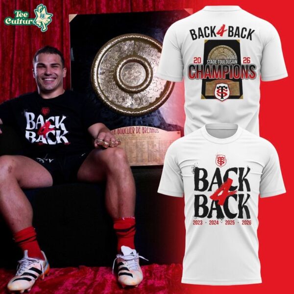 Toulouse Rugby Top 14 Champions 2026 Brennus Shield Winners Shirt